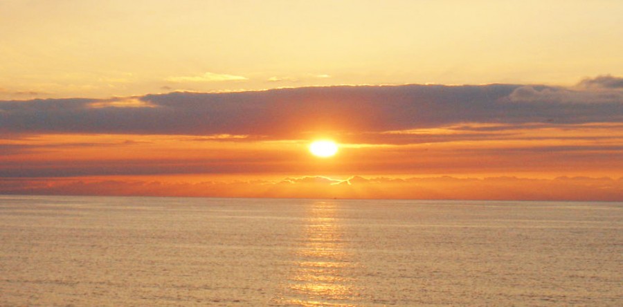 atardecer