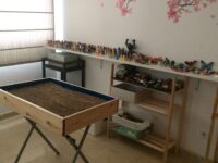 Puesta en marcha de la caja de arena